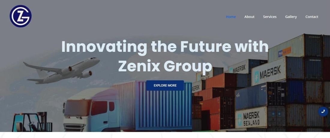 Zenix Group website